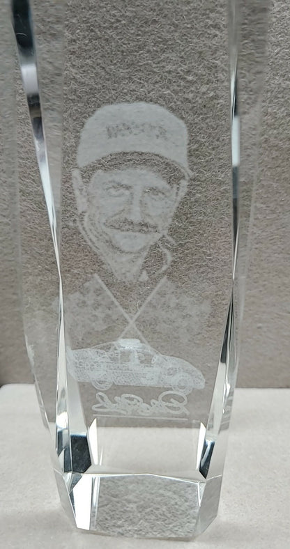 Dale Earnhardt Glass Art