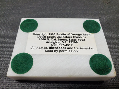 1996 Vintage Dale Earnhardt Metal Lithograph By George L. Rebh