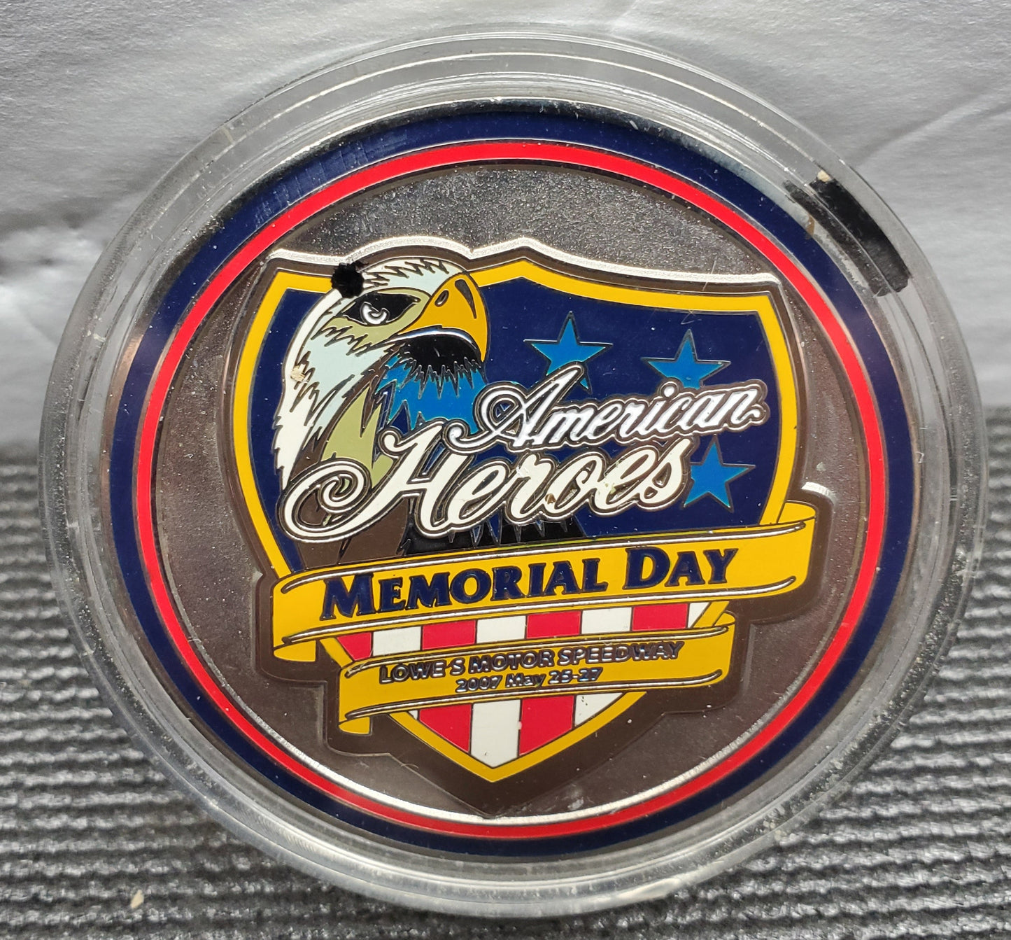 2007 Dale Jr #8 Bud SportCoins #064 American Heros Memorial Day 2007