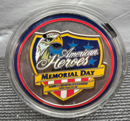 2007 Dale Jr #8 Bud SportCoins #064 American Heros Memorial Day 2007