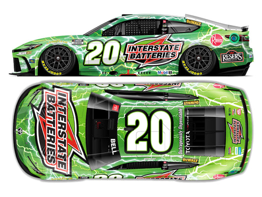 Christopher Bell 2026 - #20 Interstate Batteries - 1:64 ARC Diecast