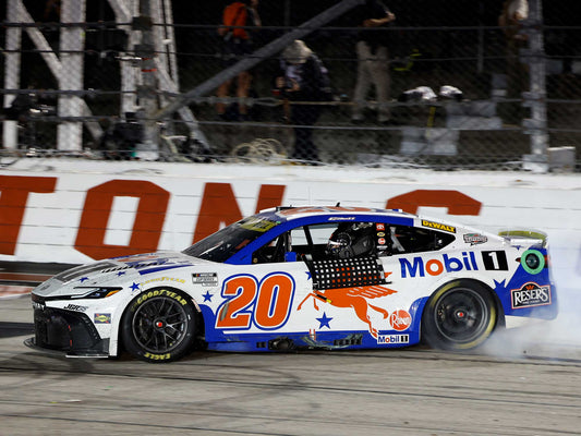 Christopher Bell 2026 - #20 Mobil 1 (Darlington Raced Win) - 1:24 ELITE Diecast