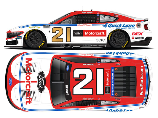 Josh Berry 2026 - #21 Motorcraft / 1976 50th Anniversary - 1:24 ELITE Diecast