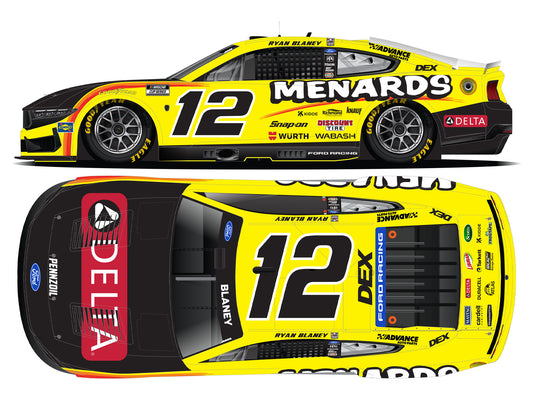 Ryan Blaney 2026 - #12 Menards/Delta - 1:64 ARC Diecast