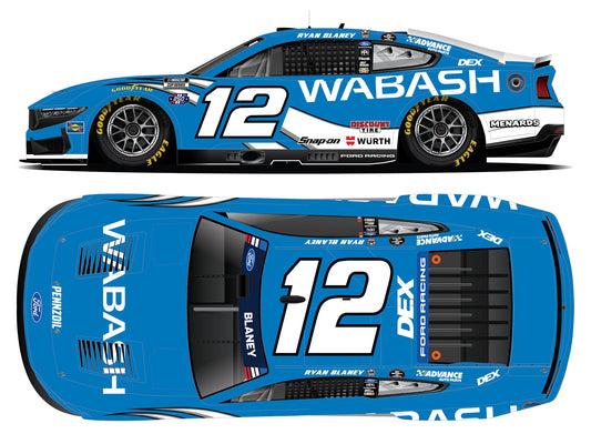 Ryan Blaney 2026 - #12 Wabash - 1:64 ARC Diecast