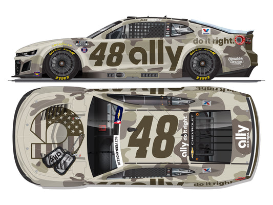 Alex Bowman 2026 - #48 Ally Patriotic - 1:64 ARC Diecast