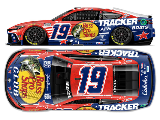 Chase Briscoe 2026 - #19 Bass Pro Shops / Tracker Salutes - 1:24 ELITE Diecast