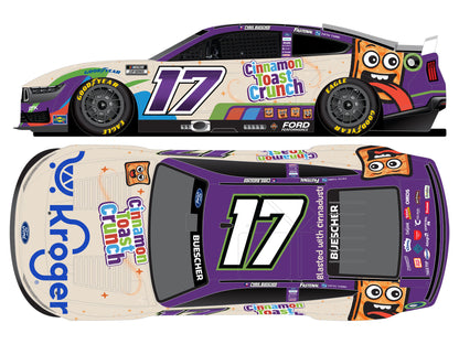 Chris Buescher 2025 - #17 Kroger / Cinnamon Toast Crunch - 1:64 ARC Diecast
