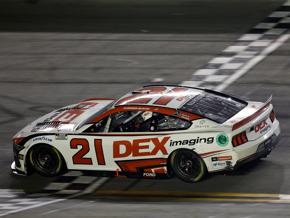 Dex Racing Harrison Burton 2024 - #21 DEX Imaging (Daytona Raced Win) - 1:24 ARC ...