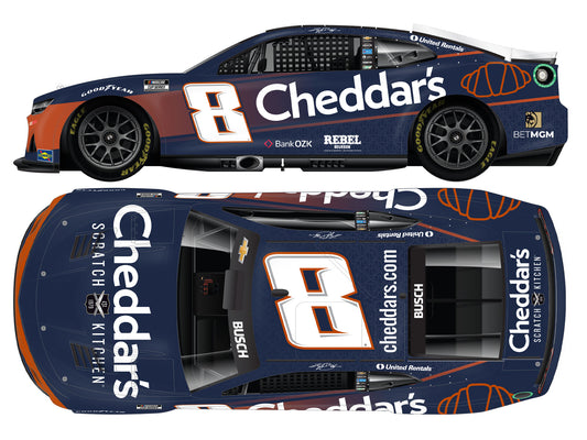 Kyle Busch 2025 - #8 Cheddar’s Blue - 1:64 ARC Diecast