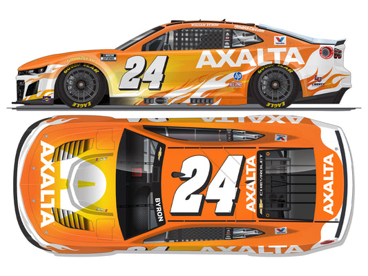 William Byron 2026 - #24 Axalta Color of the Year - 1:24 ARC Chrome Diecast