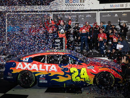 William Byron 2025 - #24 Axalta (Daytona Raced Win) - 1:24 ARC Chrome Diecast