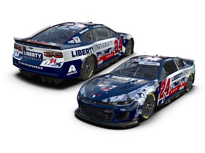 William Byron 2024 - #24 Liberty University Patriotic - 1:24 ELITE Diecast
