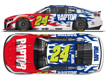 William Byron 2026 - #24 RAPTOR - 1:24 ARC Chrome Diecast