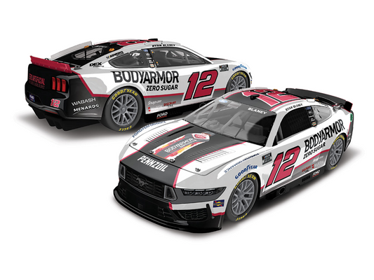 Ryan Blaney 2024 - #12 BODYARMOR Zero Sugar - 1:24 ARC Chrome Diecast