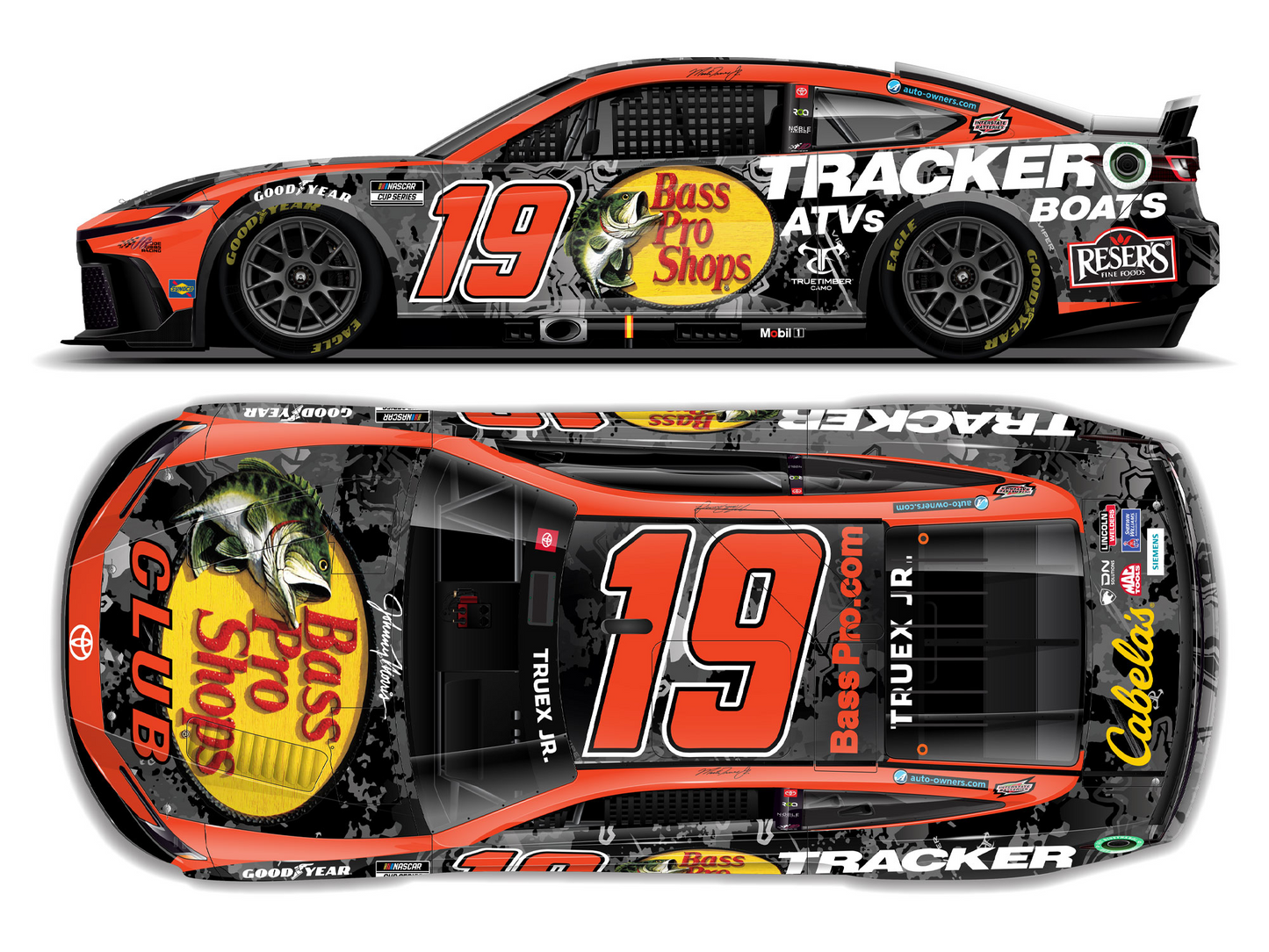 Martin Truex Jr. 2024 - #19 Bass Pro Shops - 1:64 ARC Diecast