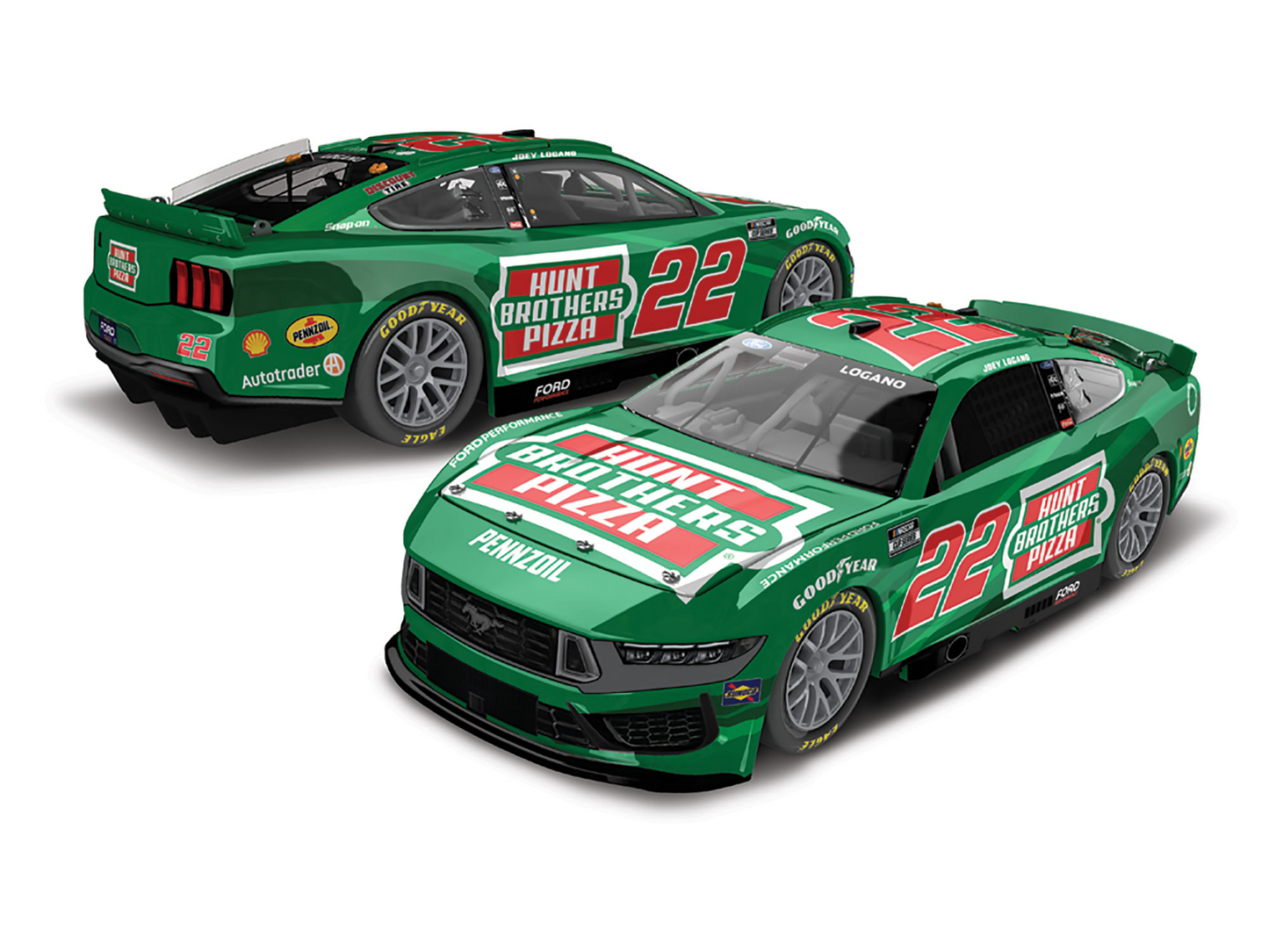 Joey Logano 2024 - #22 Hunt Brothers Pizza - 1:64 ARC Diecast