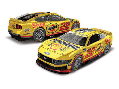 Joey Logano 2024 - #22 - 3X CHAMPION Shell-Pennzoil - 1:24 ARC Diecast