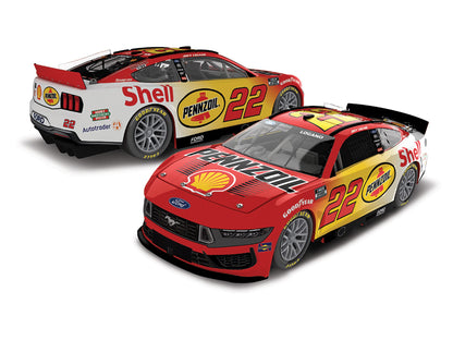 Joey Logano 2025 - #22 Shell-Pennzoil Special - 1:24 ELITE Diecast