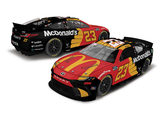 Bubba Wallace 2024 - #23 McDonald’s - 1:24 ARC Chrome Diecast