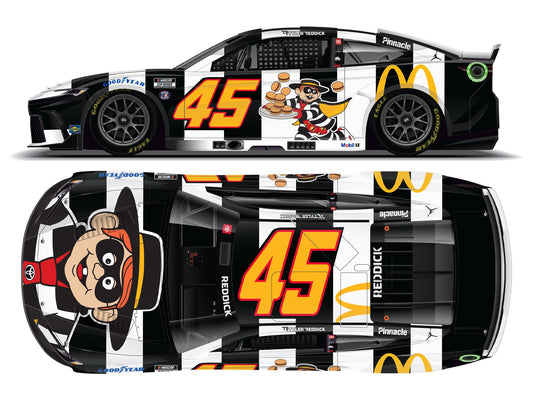 Tyler Reddick 2024 - #45 McDonald's Hamburglar - 1:64 ARC Diecast