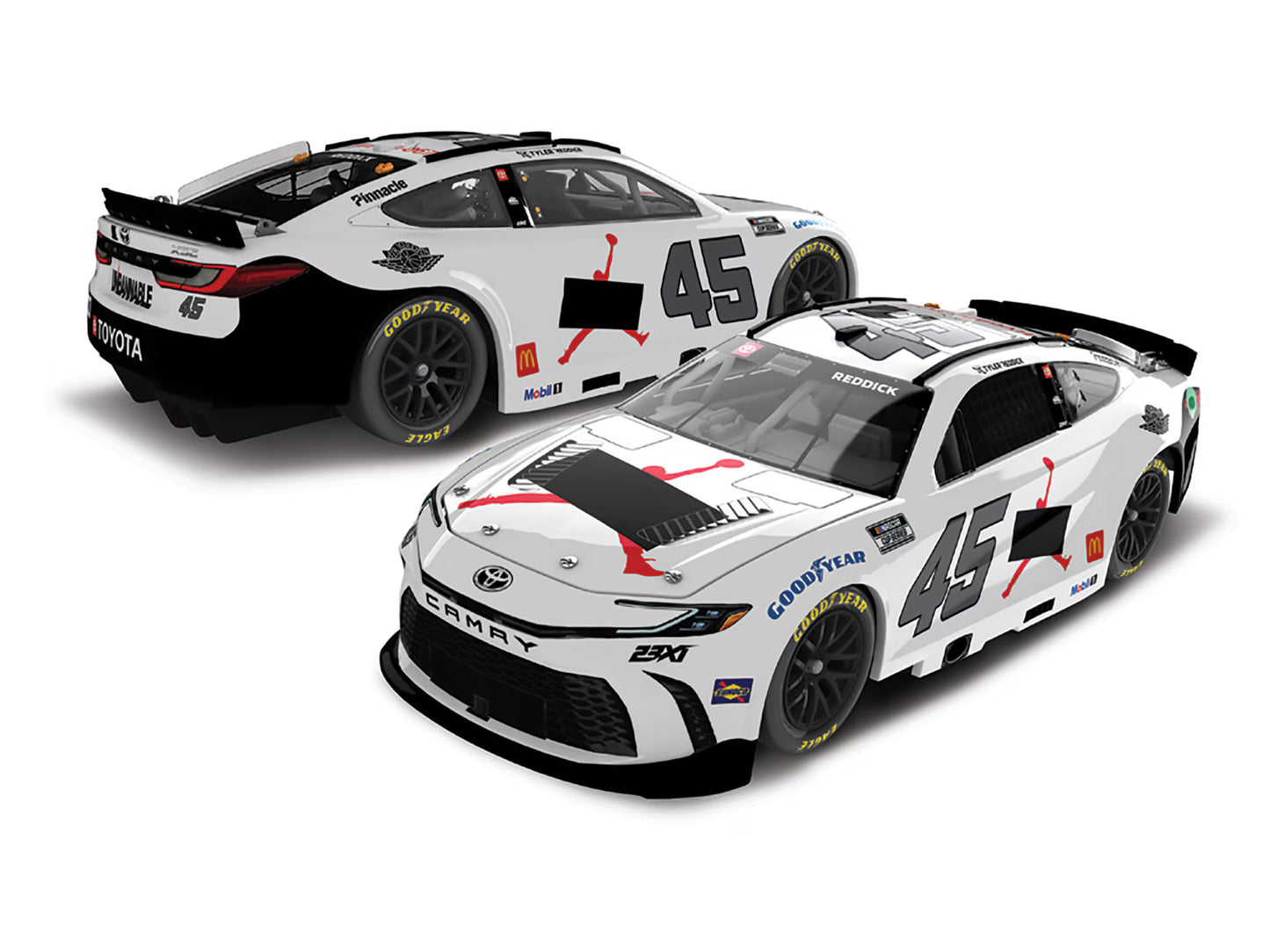 Tyler Reddick 2025 - #45 Jordan Brand - 1:24 ELITE Diecast