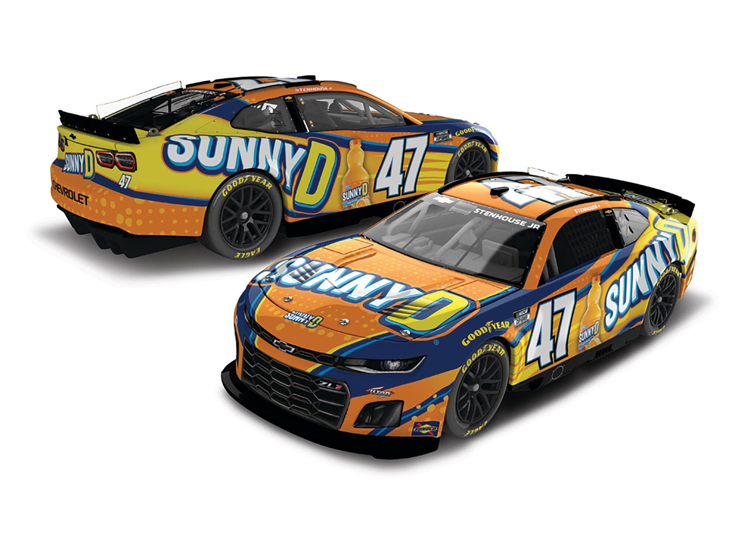 Ricky Stenhouse Jr. 2025 - #47 SUNNYD - 1:24 ARC Diecast