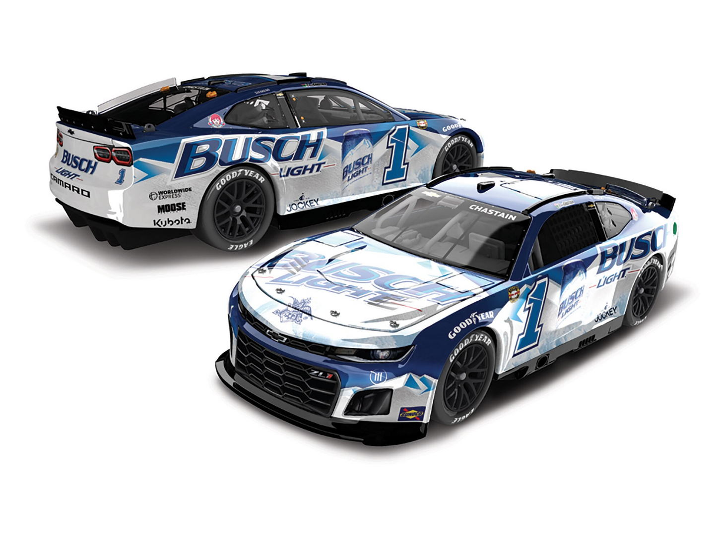 Ross Chastain 2024 - #1 Busch Light (Throwback) - 1:64 ARC Diecast