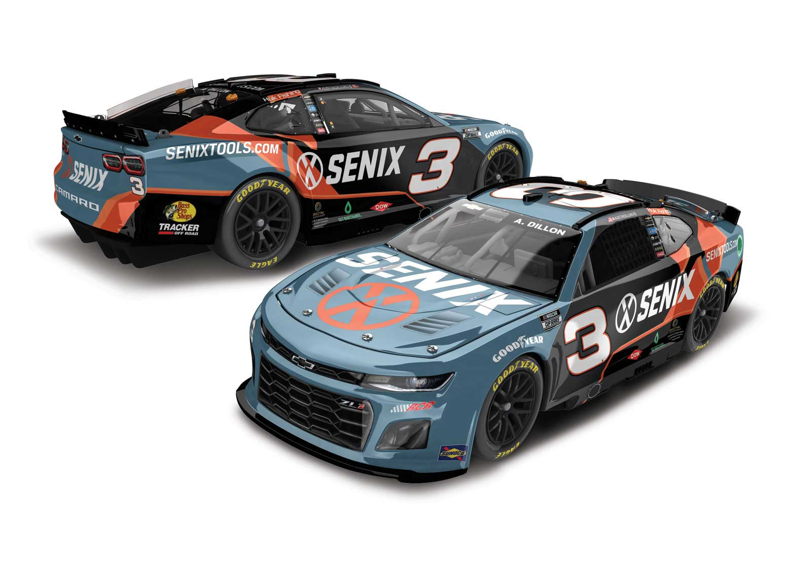 Austin Dillon 2024 - #3 Senix Tools - 1:24 ARC Diecast – MrMuffin