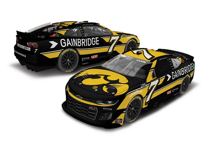 Corey LaJoie 2024 - #7 University Of Iowa Athletics / Gainbridge - 1:24 ARC Diecast - LRO#16
