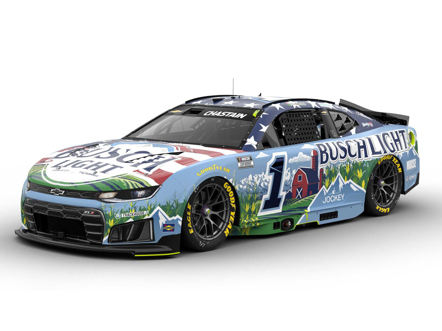 Ross Chastain 2026 - #1 Busch Light Farming - 1:24 ARC Diecast