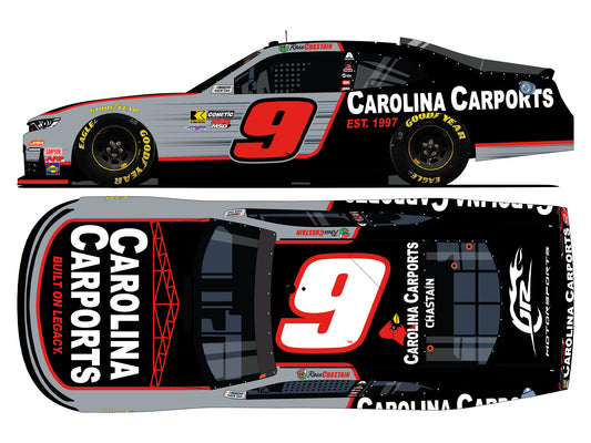 Ross Chastain 2026 - #9 Carolina Carports - 1:64 ARC Diecast