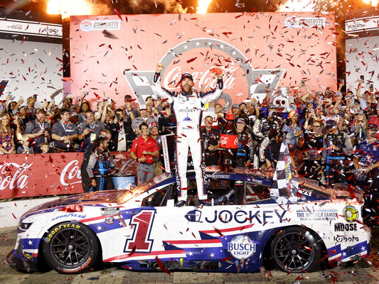 Ross Chastain 2025 - #1 Jockey / Folds of Honor (Charlotte Raced Win) - 1:64 ARC Diecast