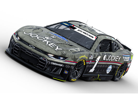 Ross Chastain 2026 - #1 Jockey Folds of Honor - 1:24 ELITE Diecast