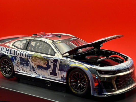 Ross Chastain 2024 - #1 Busch Light Fishing - 1:24 ARC Chrome Diecast