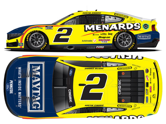 Austin Cindric 2025 - #2 Menards - 1:64 ARC Diecast