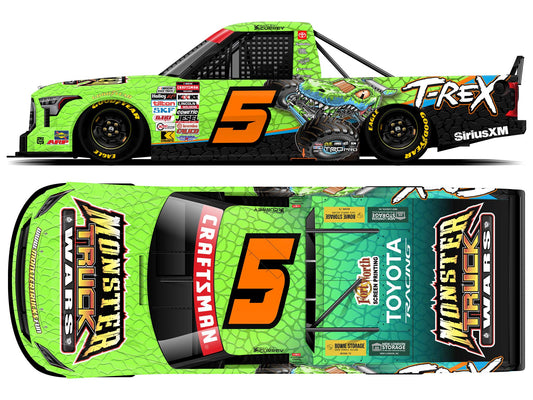 Bayley Currey 2026 - #5 Monster Truck Wars T-Rex - 1:24 ARC Diecast