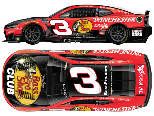 Austin Dillon 2026 - #3 Bass Pro Shops Winchester - 1:64 ARC Diecast