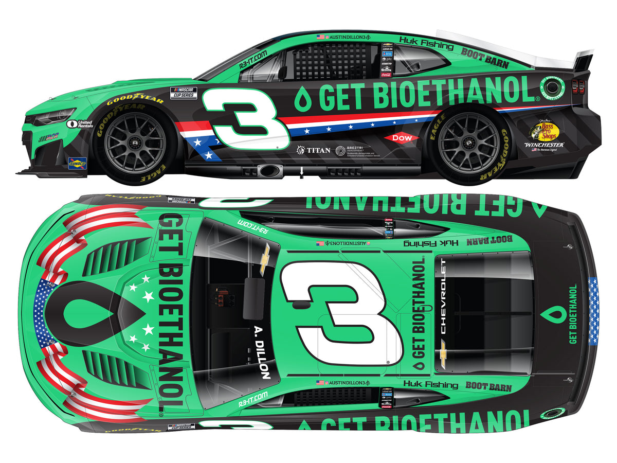 Austin Dillon 2026 - #3 Get Bioethanol - 1:64 ARC Diecast