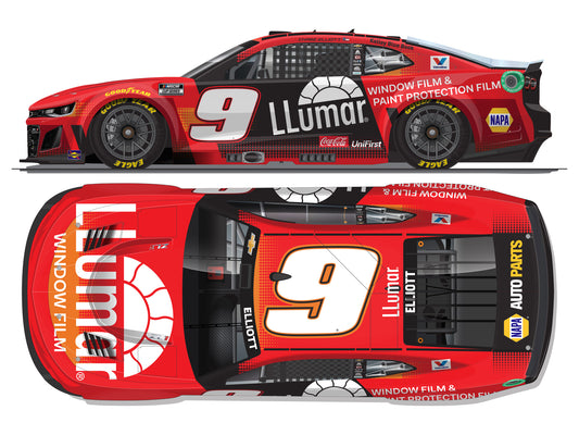 Chase Elliott 2025 - #9 Llumar - 1:64 ARC Diecast