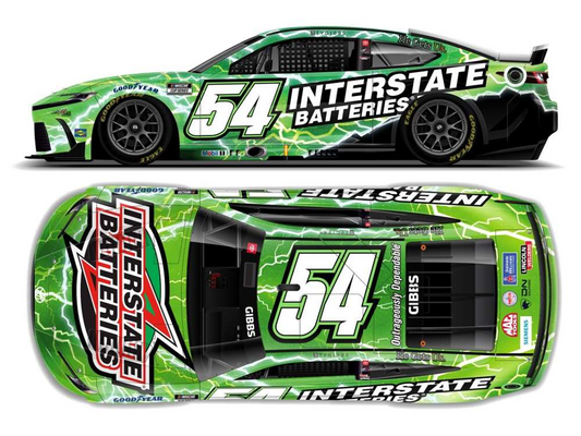 Ty Gibbs 2024 - #54 Interstate Batteries - 1:64 ARC Diecast