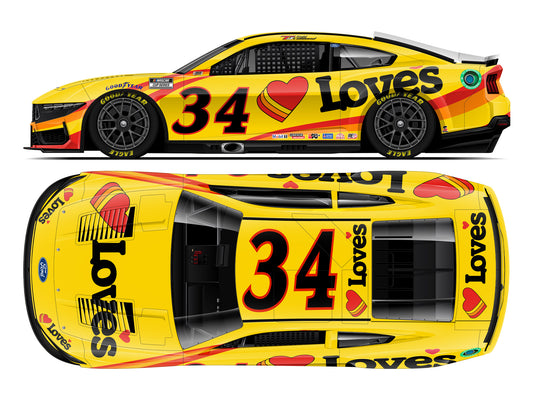 Todd Gilliland 2025 - #34 Love’s - 1:64 ARC Diecast