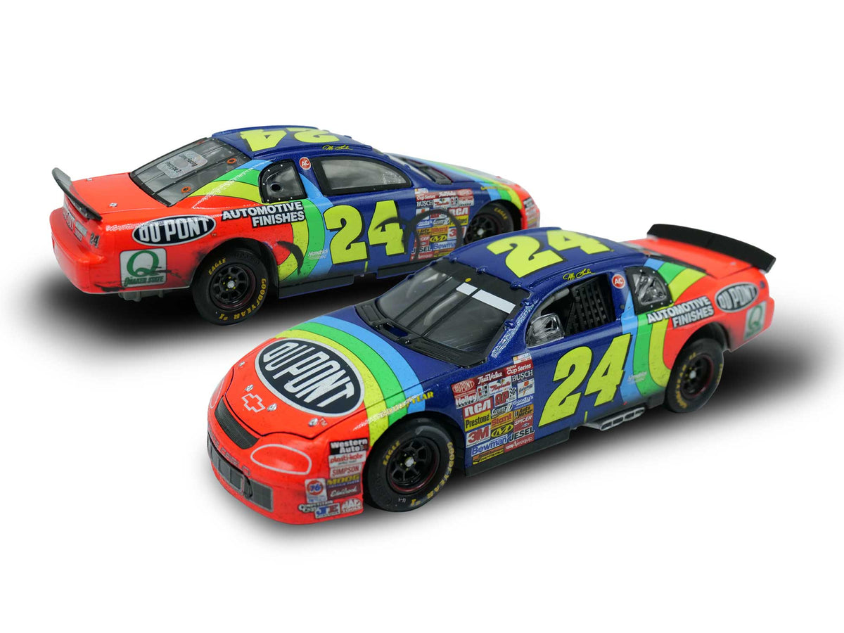 Jeff Gordon 1996 - #24 DuPont North Wilkesboro Win (North Wilkesboro Win Raced Win) - 1:64 ARC Diecast