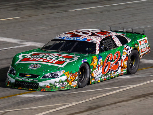 Keelan Harvick 2025 - #62 Hunt Brothers Pizza (5 Flags Speedway Raced Win) - 1:64 ARC Diecast