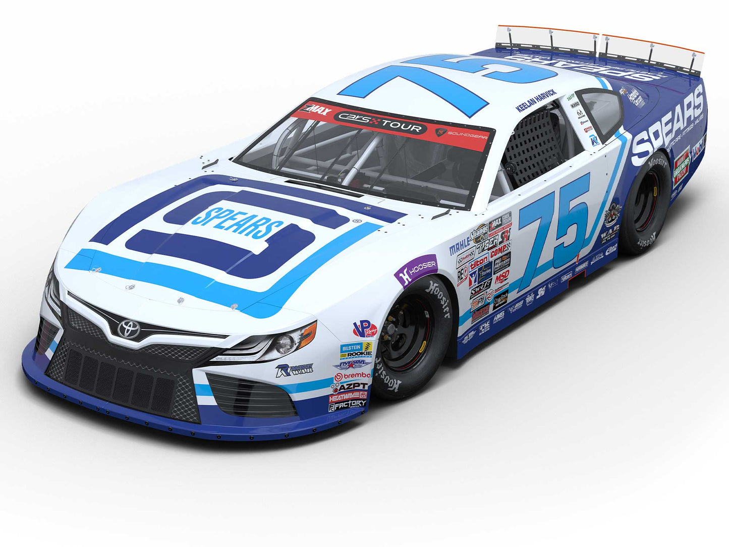 Keelan Harvick 2026 - #75 Spears Retro - 1:24 ARC Diecast