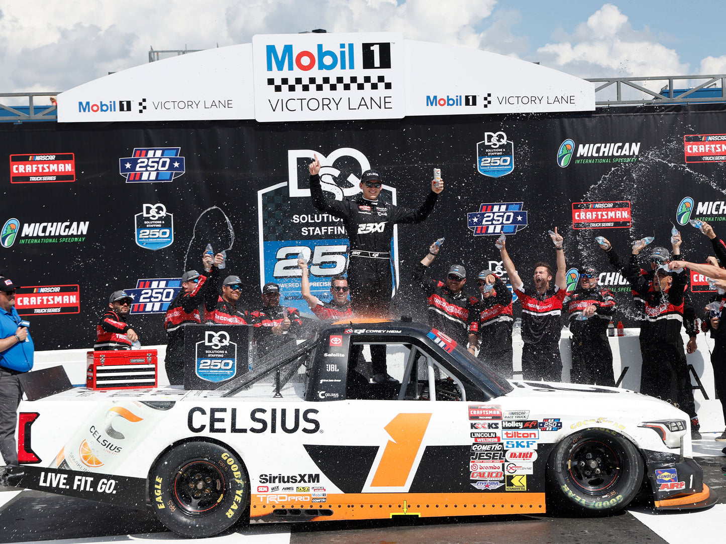 Corey Heim 2026 - #1 Celsius (Michigan Raced Win) - 1:64 ARC Diecast