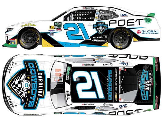 Austin Hill 2026 - #21 Carolina Cowboys - 1:64 ARC Diecast
