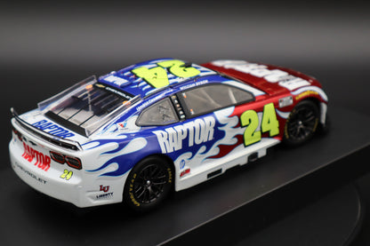 William Byron 2026 - #24 RAPTOR - 1:24 ARC Chrome Diecast