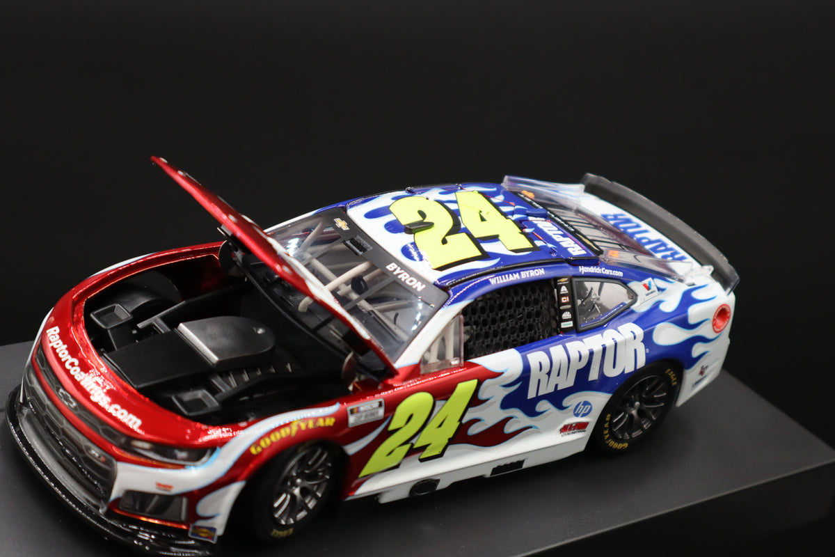 William Byron 2026 - #24 RAPTOR - 1:24 ARC Chrome Diecast