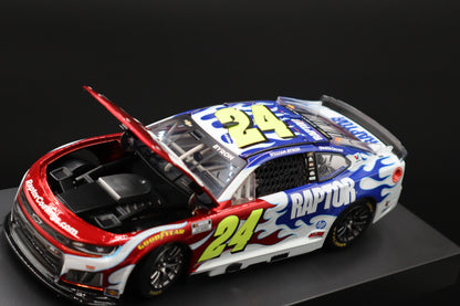 William Byron 2026 - #24 RAPTOR - 1:24 ARC Chrome Diecast